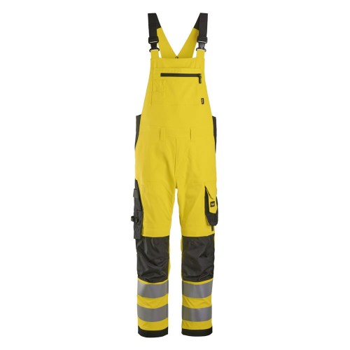 Snickers 6043 Hi Vis Bib & Brace Trousers Class 2 Snickers 6043 Hi Vis Bib & Brace Trousers Class 2